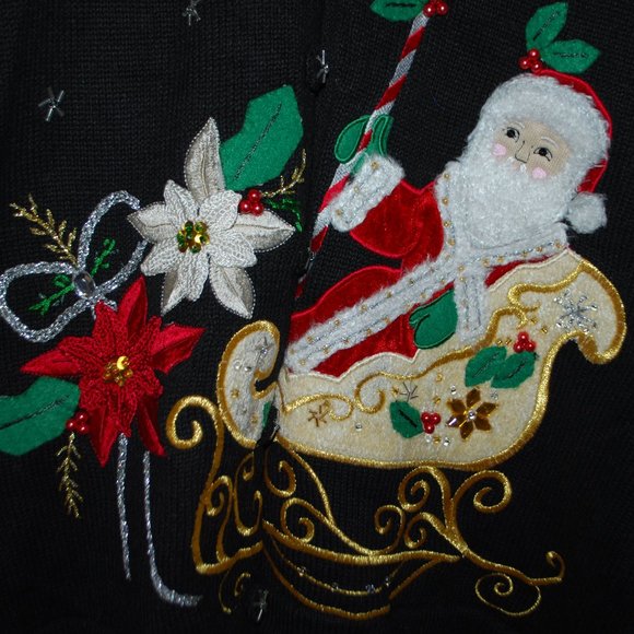 Storybook Knits 2-Pc Christmas Sweater Set - L - Picture 3 of 9